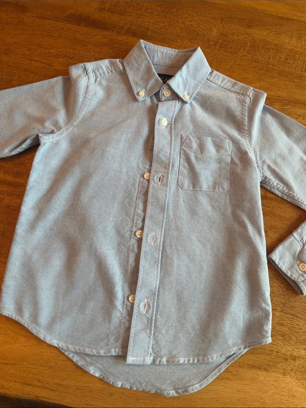 The Children's Place Light Blue Button-Down Shirt